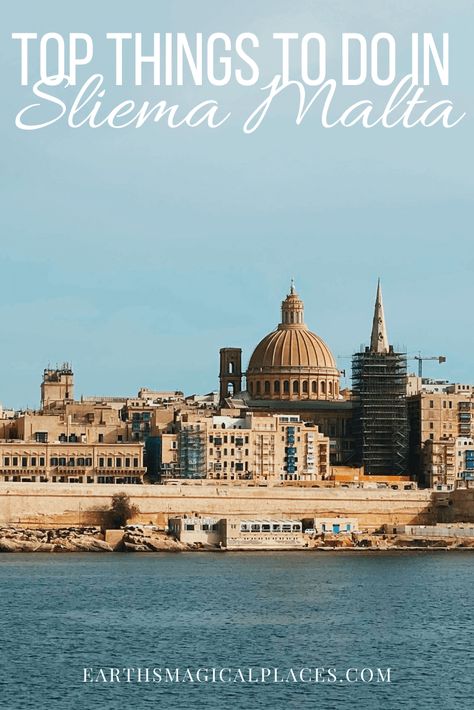 The 10 Best Things To Do In Sliema Malta - Earth's Magical Places Sliema Malta Aesthetic, Malta Sliema, Malta Holiday, Sliema Malta, Travel Malta, Malta Beaches, Malta Travel, Europe Aesthetic, Boat Trip