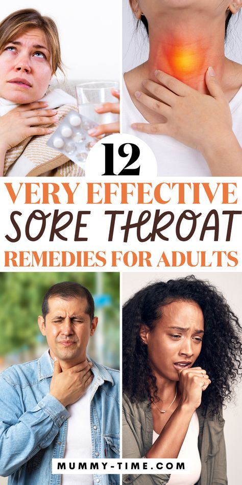 Ease your sore throat with these simple remedies! 🌱🍯 From soothing teas to quick home fixes, this guide offers easy solutions for adults. Say goodbye to discomfort and feel better fast! Be sure to save this pin for natural sore throat relief ideas! 📌✨ Remedy’s For Sore Throat, Sore Dry Throat Remedies, Sore Throat Home Remedy, Fast Relief For Sore Throat, Homemade Sore Throat Remedies, Sore Throat Tea Remedies, Sore Throat Natural Remedies, Tea For A Sore Throat, How To Treat A Sore Throat