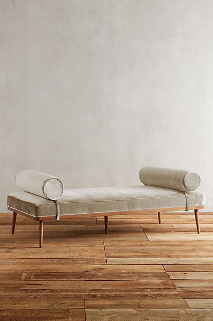 Anthropologie Slub Velvet Darcy Daybed Couch Designs, Dimore Studio, Unique Living Room Furniture, Simple Furniture, Chaise Lounges, High Design, Plywood Furniture, Web Layout, Transitional Decor