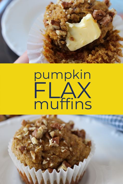 Flax Seed Muffins Keto, Flax Seed Flour Recipes, Flax Seed Recipes Keto, Recipes Using Flax Seed, Ground Flax Recipes, Pumpkin Flaxseed Muffins, Recipes With Flax Seed, Ground Flax Seed Recipes, Flax Meal Muffins