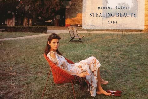 Pretty Films: Stealing Beauty Liv Tyler 90s, Bebe Buell, Barefoot In The Park, Stealing Beauty, Bernardo Bertolucci, Film Vintage, City Farm, Summer Movie, Spring Mood