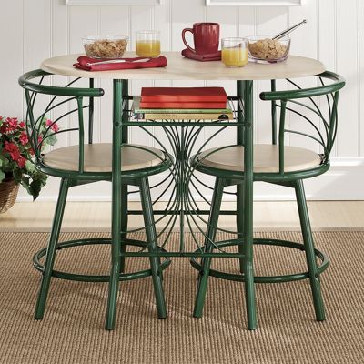 Porch Table And Chairs, Indoor Bistro Table, Bistro Set Indoor, Bistro Dining Table, Meal For Two, Bistro Table Set, Porch Table, 3 Piece Bistro Set, Wire Shelf