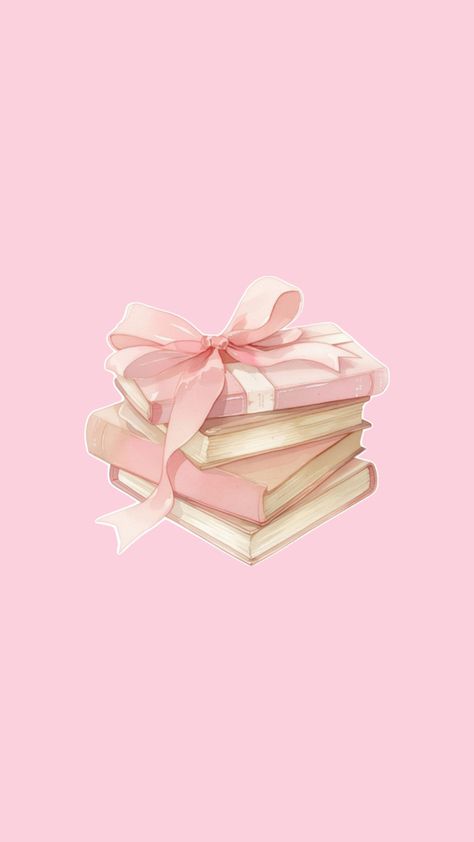 Pink book icon Aesthetic School Wallpaper Iphone, Iconic Pink Wallpaper, Pink Letters Aesthetic, Blush Pink Aesthetic Pictures, School Icon Pink, Pink Croquet Aesthetic, Pink Books Wallpaper, Books Icon Pink, Pink Study Wallpaper