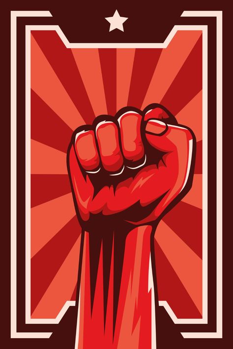 hand fist revolution poster Revolution Tattoo, Revolution Poster, Revolution Art, Communist Propaganda, Propaganda Art, Propaganda Posters, The Hand, Art Forms, Art Works