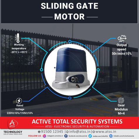 *Working Temperature:-20degree C+55 degree C *Output Speed:50r/min+10 percentage *Gear Modulus M=4.   |Gate Automation System Chennai  |Gate Automation Ware House Chennai   |Gate Automation Motor Chennai  |Gate Automation and Access Systems Chennai  |Gate Automation Accessories Chennai  |Gate Automation Installers Chennai   |Remote Control Gate Opener Chennai  |Wireless Swing Gate Motor  |Residential Electric Gates Chennai |Automatic Sliding Gate Opener Chennai Sliding Gate Motor, Automatic Sliding Gate, Sliding Gate Opener, Ware House, Gate Motors, Gate Automation, Grill Gate, Grill Gate Design, Automation Technology