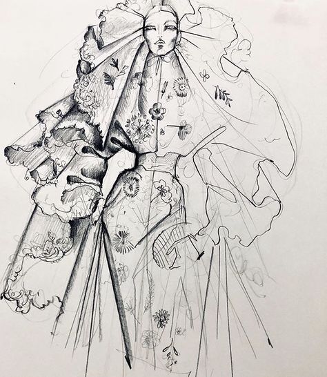 Daniel Roseberry, Fashion Illustration Portfolio, Fashion Sketchbook Inspiration, Fashion Portfolio Layout, Fashion Illustration Collage, Fashion Drawing Sketches, Fashion Design Portfolio, Fashion Sketchbook, Fashion Illustration Sketches