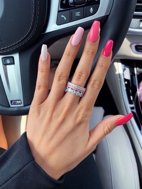 Nagel Tips, Her Nails, Nails Fashion, Acrylic Nails Coffin Short, Summer Acrylic Nails, Pink Acrylic Nails, Pastel Nails, Square Acrylic Nails, Dream Nails