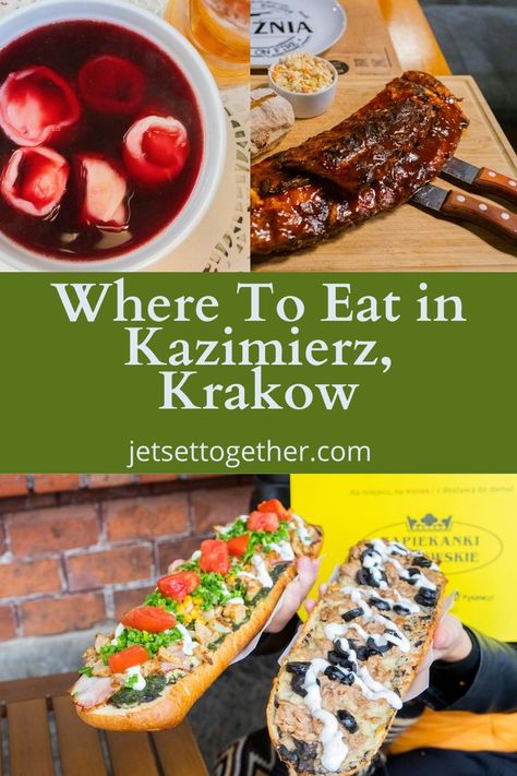 Where To Eat In Krakow, Krakow Poland Food, Krakow Food, Poland Trip, How Go, Krakow Travel, Poland Food, Travel Poland, Dinner Places