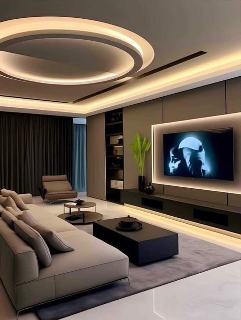 Latest Living Room Designs, Pop Ceiling Design, Home Hall Design, Interior Design Your Home, Living Room Design Inspiration, Living Room Design Decor, Home Design Living Room, Dream House Interior, Design Your Home