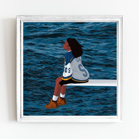 Sza Album Cover Painting, Album Cover Canvas Painting, Album Cover Paintings On Canvas, Sza Sos Album Cover, Sos Album Cover, Album Cover Paintings, Sza Album Cover, Sza Sos, Song Books