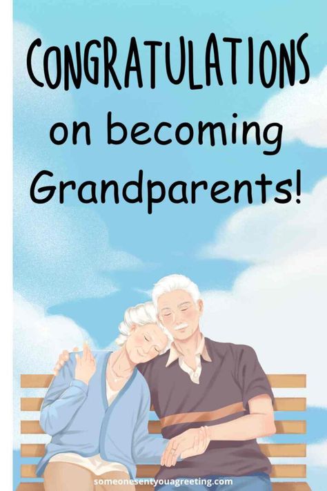 Celebrate the joy of becoming a grandparent with these heartfelt messages. Use these inspiring wishes to share with new grandparents | #congratulations #grandparents Congratulations To Grandparents, New Grandparent Cards, Congratulations On Becoming Grandparents, New Grandparents Card, New Grandparents Quotes, Congratulations Grandparents, Congratulations For Baby Boy, Baby Congratulations Messages