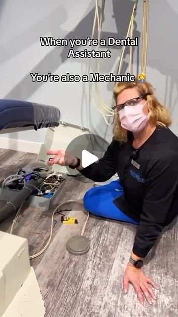 Dentistry blog on Instagram: "By @bauersmiles 👏 Dental assistant ➡️ Mechanic 🛠️🔩 #dental #dentalassistant #dentist #wheaton #bauersmiles #fixit #bobthebuilder" Dental Assistant Humor, Registered Dental Assistant, Dentist Assistant, Dentist Humor, Bob The Builder, January 4, Dental Assistant, Funny Comedy, Career