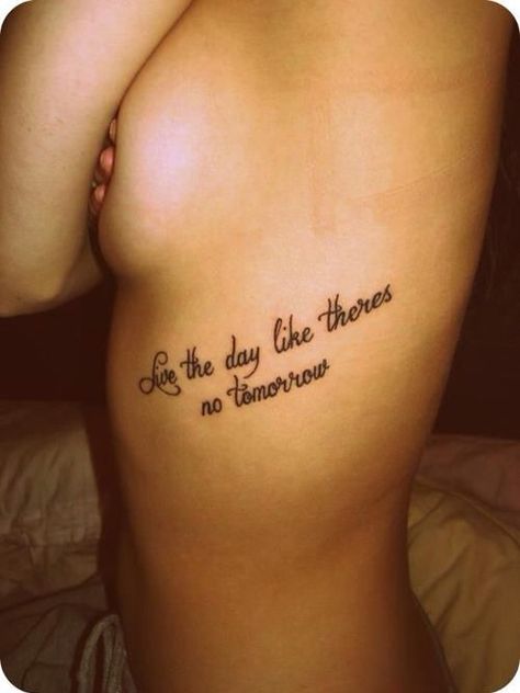 Rib tattoo Tattoo Ideas For Side Ribs, Womens Side Tattoos Ribs, Tattoo Ideas Female Side Ribs, Rib Tattoos For Women Side Tat Ideas, Side Rib Tattoo, Poem Tattoo, Side Tat, Rib Tattoo Quotes, Side Tattoos Women