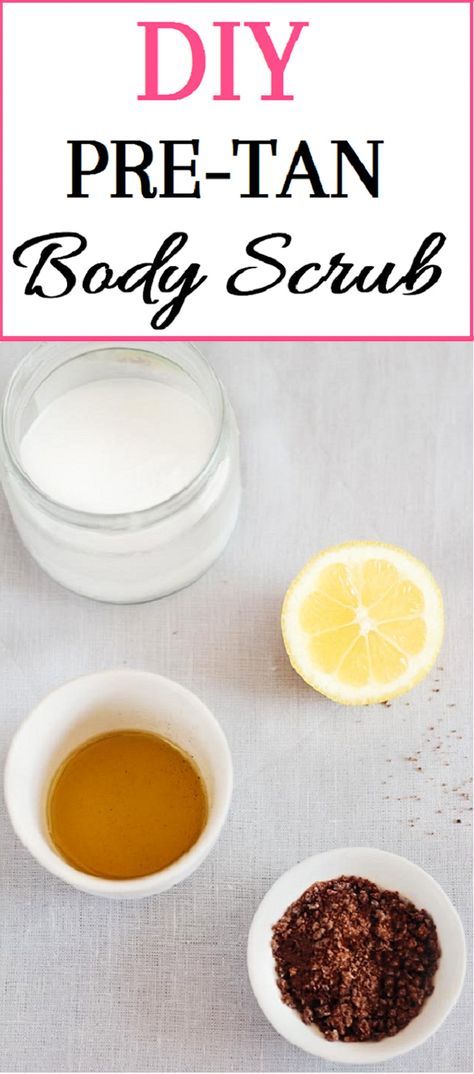 Homemade Exfoliating Scrub, Diy Brown Sugar, Exfoliating Scrub Diy, Best Fake Tan, Diy Tanning, Good Fake Tan, Self Tanning Tips, Tanning Skin Care, Sunless Tanning Lotion