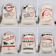 Xmas Candy, Personalised Christmas Sack, Sublimacion Ideas, Santa Sacks, Personalised Santa Sacks, Reindeer Gifts, Santa Bags, Gift Sack, Projets Cricut