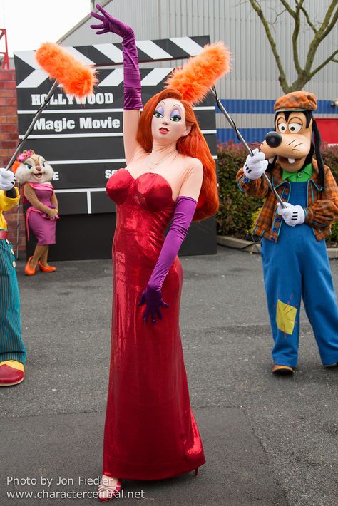 Disney Cast Member, Disney World Characters, Female Mask, Jessica Rabbit, Tokyo Disneyland, Disney Costumes, Disney Character, Disney Theme Parks, Fashion Mistakes