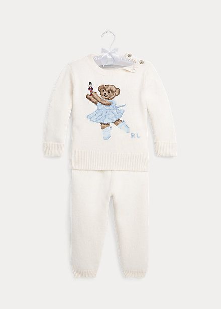 Luxury Kids Clothes, Luxury Baby Clothes, Luxury Baby Gifts, Houndstooth Pants, Designer Baby Clothes, Nutcracker Ballet, Ralph Lauren Kids, Luxury Baby, Polo Bear