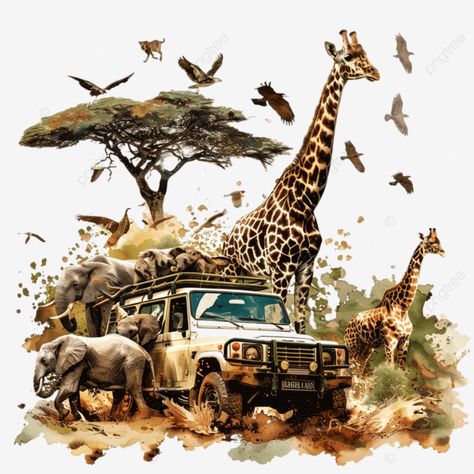 safari hunting in africa wild animals safari hunting africa png Africa Scrapbook, Hunting Africa, Jungle Images, Jungle Clipart, Animals Safari, Inktober 2024, Africa Animals, Wild Safari, Cute Animal Clipart