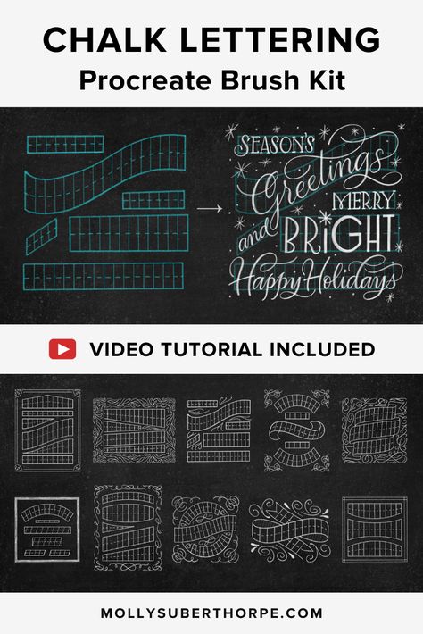 Chalkboard Layout Design, Chalkboard Calligraphy Alphabet, Lettering Guide Procreate, Typography Layout Design Creative, Procreate Lettering Grid, Hand Lettering Templates, Chalkboard Layout, Chalkboard Lettering Fonts, Chalk Markers Lettering