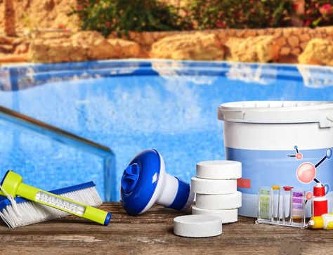 How Much Does It Cost To Build And Maintain A Pool In Los Angeles, 2021 Inground Pool Coping, Pool Cleaning Tips, Blue Haven Pools, Homemade Pools, Swimming Pool Safety, Simple Pool, Swimming Pool Maintenance, Swimming Pool Cleaning, Pool Life