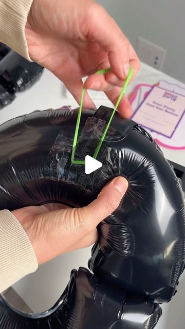 House of Party on Instagram: "Level up your balloon garland with our simple hack! 
Just use tape and an elastic band to easily add foil balloons to your garland . 

#balloontutorial #balloontips #balloonhacks #quicktutorial #houseofpartyco #howtoballoons" Balloon Stand, Balloon Hacks, Foil Balloons, Elastic Band, Simple Tricks, Level Up, Balloon Garland, Elastic, Balloons