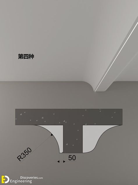 How To Install LED Ceiling Profile And Treating Corners In Ceilings Gypsum Design, New Ceiling Design, Interior Ceiling Design, Ceiling Plan, Ceiling Design Living Room, Furniture Details Design, Ceiling Design Modern, Cove Lighting, Ceiling Detail