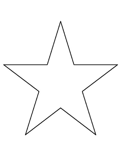 8 inch star pattern. Use the printable outline for crafts, creating stencils, scrapbooking, and more. Free PDF template to download and print at http://patternuniverse.com/download/8-inch-star-pattern/ Star Patterns Printable, Free Star Pattern Printable, Stars To Print, Christmas Star Template Free Printable, Christmas Star Printable, Star Template Printable Free, Star Painting Ideas, Star Printable Templates Free, Star Pattern Printable