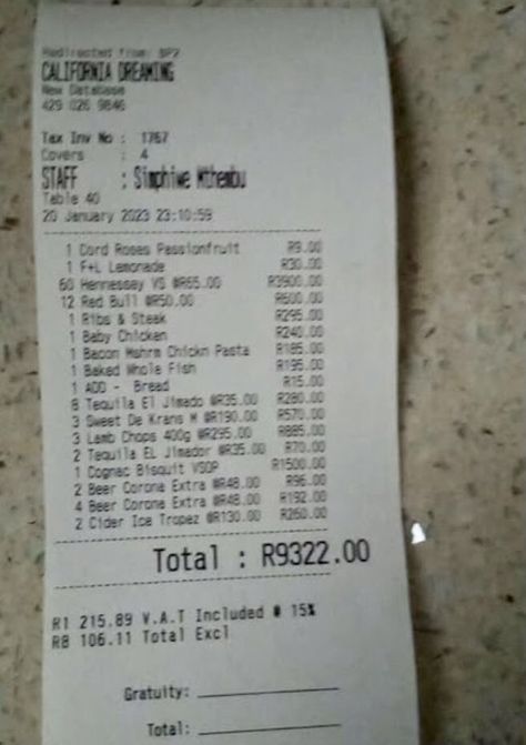 Three patrons at a popular Durban beachfront restaurant racked up a bill of nearly R10 000 - and then made a run for it without paying. Baked Whole Fish, Beachfront Restaurant, Pay Bills, Emoji Photo, Baby Chickens, Security Companies, Paying Bills, California Dreaming, Bank Card