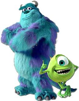 Sully and Mike Walt Disney Paris, Monsters Inc Characters, Sully Monsters Inc, Mike Giant, Monsters Inc University, Mike And Sully, Mike And Sulley, Monster Inc, Disney Monsters