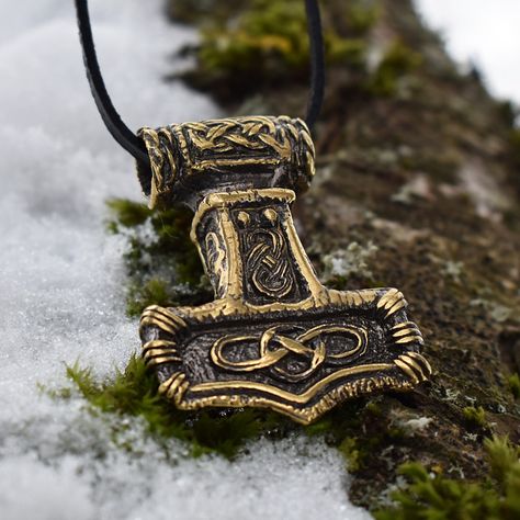 It is already the end of May, which also means that the Rennaissance Fair season has started. Would like an addition to your Medieval Viking fair outfit? What about a Thor's Hammer pendant? We make different designs of Mjolnir necklace pendants, here are some of them. Each of these designs we are making in bronze and sterling silver, and we can make the famous Viking hammer also in gold-plated sterling silver or solid 14K or 18K gold, especially for you! Which is your favorite Renfaire acces... Mjolnir Necklace, Viking Hammer, Fair Season, Fair Outfit, Mjolnir Pendant, Fair Outfits, Thor's Hammer, Necklace Pendants, Celtic Jewelry