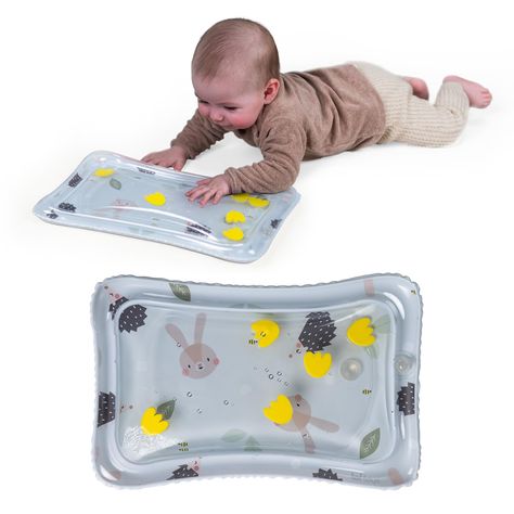 PRICES MAY VARY. Sensory Stimulation and Learning - The Taf Toys Water Mat is not just a play area, but a vibrant sensory experience that captivates your baby's attention with colorful illustrations and floating elements. This visual stimulation can help in cognitive development and offers an enjoyable learning journey during their early stages of growth. Ideal for babies 0-6 months, 6 month old baby must haves. Tummy Time Training - The Taf Toys Water Mat is designed for tummy time training, he Tummy Time Sensory, Sensory Water Play, Top Baby Items, Sensory Mat, Tummy Time Play, Baby Items Must Have, Water Play Mat, Infant Toys, Baby Tummy Time