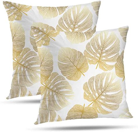 Spring Pillows, Leaves Pillow, Printed Cushion Covers, Floral Print Fabric, Flower Pillow, Sofa Cushion Covers, Printed Cushions, Plant Print, Decorative Throw Pillow Covers