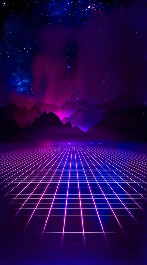 Synthwave Wallpaper, Dance Background, Art Spatial, Wallpaper Background Design, Wallpaper Retro, New Retro Wave, Green Screen Video Backgrounds, Retro Graphics, Vaporwave Aesthetic