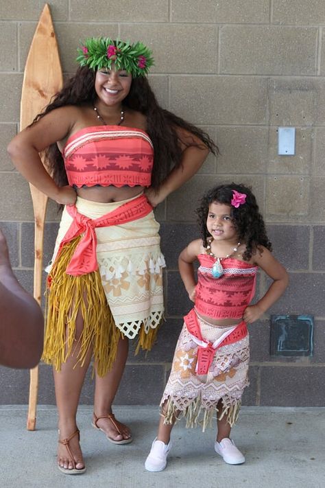 Moana Teen Costume, Tafiti Moana Diy Costume, Moana Te Ka Costume, Moana Tamatoa Costume, Moana Skirt, Moana Halloween, Mother Daughter Costumes, Moana Birthday Outfit, Moana Halloween Costume