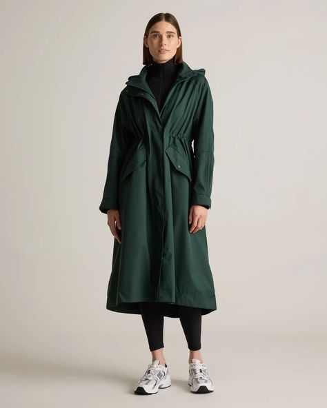 Weatherproof Rain Trench Coat Rain Coat Women, Rain Trench Coat, Rain Jacket Women, Cocoon Coat, Hooded Raincoat, Wool Shirt, Quarter Zip Sweater, Down Jackets, Trench Coats Women