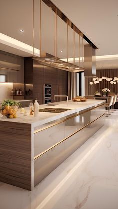 Modern Luxury Apartment, Dark Countertops, Design Hacks, Modern Kitchen Island, Simple House Design, The Home Edit, Classy Decor, Design Hack, Kitchen Decorating