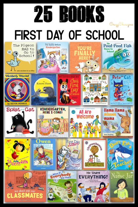 Back To School Preschool Books, First Day Of School Books, One Day Book, First Grade Books, Preschool First Day, First Day School, First Day Of School Activities, Kindergarten Books, Read Alouds