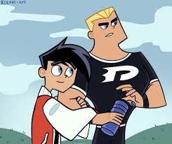 Danny Phantom X Dash Comic, Phantom Planet, Danny Phantom Funny, Phantom Comics, Supernatural Comic, Funny Looking Cats, Lovers Pics, Ben 10 Comics, One Finger