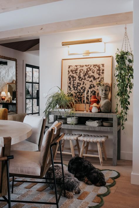 4 Tips to a Maximalist Design Style, Without Looking Cluttered - Nesting With Grace Industrial Kitchen Decor, Eclectic Industrial, Cozy Eclectic, Nesting With Grace, Maximalist Design, Kitchen Decor Ideas, Industrial Kitchen, Dining Room Inspiration, Cottage Living