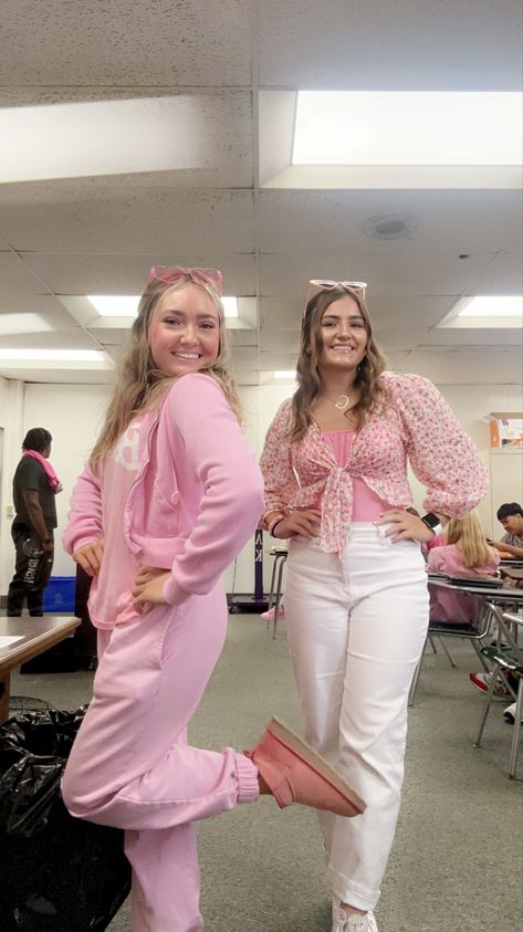 Barbie Vs Oppenheimer Spirit Week, Barbie Outfits Spirit Week, Barbie Day, Barbie Spirit Day, Barbie Day Spirit Week, Barbie Spirit Week, Barbie Vs Ken Spirit Week, Modest Costumes, School Spirit Week