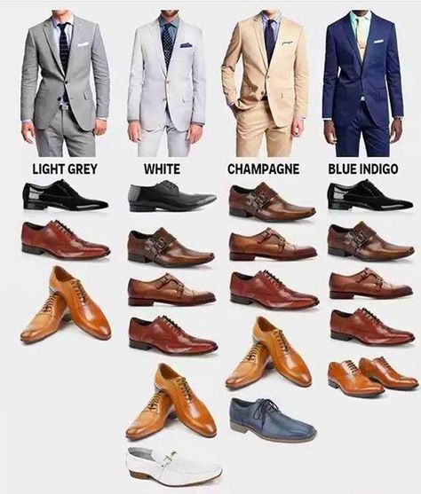 Colour Shoes, Gentleman Mode, Suit Combinations, Beige Suits, Mens Fashion Wear, Men With Street Style, Navy Blue Suit, Suit Shoes, Men’s Suits