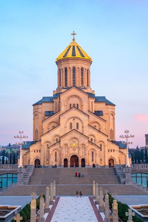 Discover the best things to do in Tbilisi, Georgia with this Tbilisi travel guide #tbilisi #travel #georgia Fashion Wall Art Printables, Tbilisi City, Turtle Lake, Travel Georgia, Visit Georgia, Georgia Vacation, Georgia Travel, Tbilisi Georgia, Orthodox Christianity