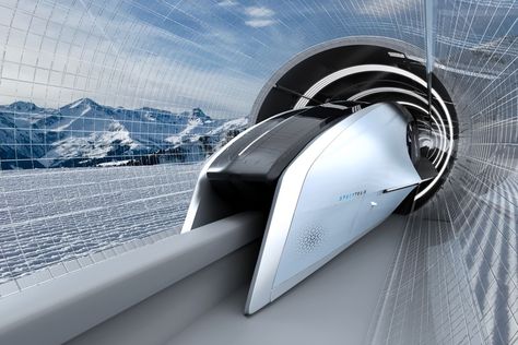 The Almost Supersonic Supertrain | Yanko Design Maglev Train, Future Transportation, Magnetic Levitation, Home Defense, Public Transportation, Mode Of Transport, Futuristic City, Future City, Futuristic Cars