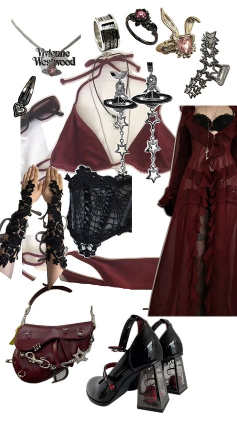 Outfits With Harness, Persephone Aesthetic Outfit, Vampire Party, Gothic Aesthetic, Dressed To The Nines, Swaggy Outfits, Alternative Outfits, Cosplay Outfits, Character Outfits