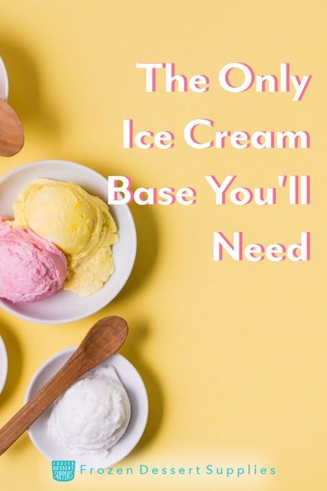 Base Ice Cream Recipe, Diy Ice Cream Flavors, Homemade Ice Cream Base, Custard Based Ice Cream Recipe, Custard Ice Cream Base Recipe, Ice Cream Base Recipe, Soft Serve Ice Cream Recipes, Custard Ice Cream Recipe, Gelato Recipes