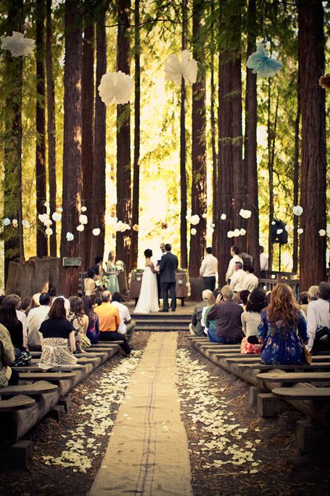 forest wedding aisle runner ideas for fall Hessian Wedding, Wedding Aisles, Woodland Wedding Inspiration, Aisle Runner Wedding, Enchanted Forest Wedding, Outdoor Reception, Outside Wedding, Wedding Aisle, Woodland Wedding