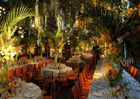 Garden Of Eden Wedding, Sangeet Ideas, Club Interior, Rainforest Theme, Jungle Wedding, Eden Design, Charity Ball, Safari Wedding, Prom Themes