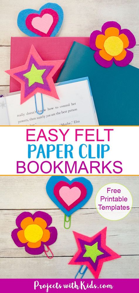 Easy Back To School Crafts For Kids, Back To School Crafts For Teens, Kids Felt Crafts, Felt Crafts Patterns Templates Free Printable, Take And Make Crafts For Kids Library, Reading Crafts For Kids, Easy Felt Crafts Free Pattern, Foam Paper Crafts For Kids, Art For Older Kids