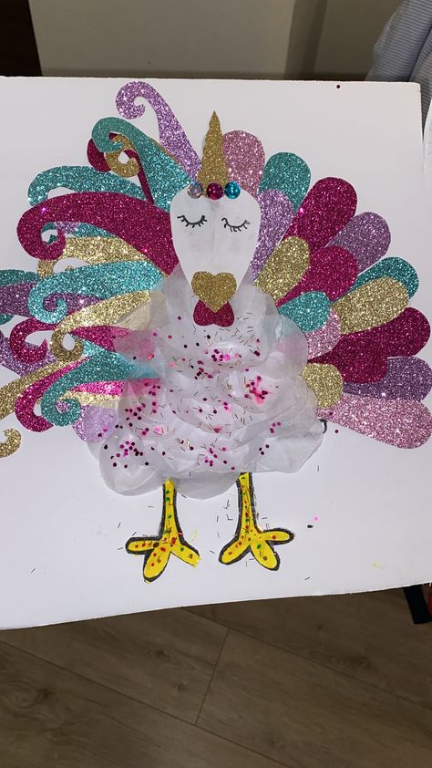 Turkey In Disguise Unicorn, Turkey Disguise Project Unicorn, Disguise A Turkey Unicorn, Unicorn Turkey Disguise, Turkey Disguise Project Ideas, Kids Thanksgiving Art Projects, Turkey Kindergarten, Disguise The Turkey, Turkey Math Games