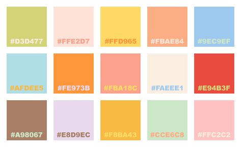 Cute Color Schemes, Whimsical Color Palette, 2024 Color Palette, Maxis Match Cc, Color Design Inspiration, Hex Color Palette, Hex Codes, Brand Color Palette, Google Calendar